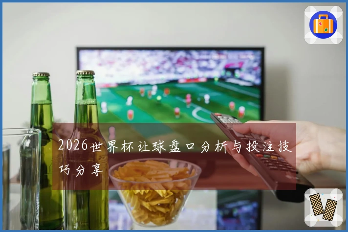 2026世界杯让球盘口分析与投注技巧分享